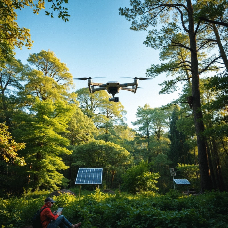 the role of technology in preventing deforestation