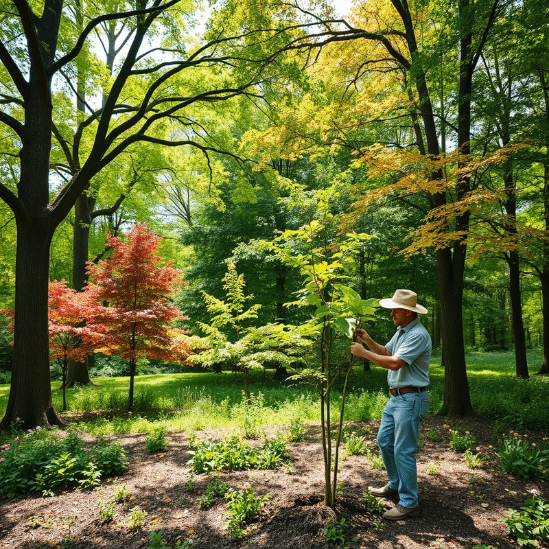 ways to promote biodiversity through sustainable tree care