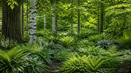 Shade Gardens with Eco Trees