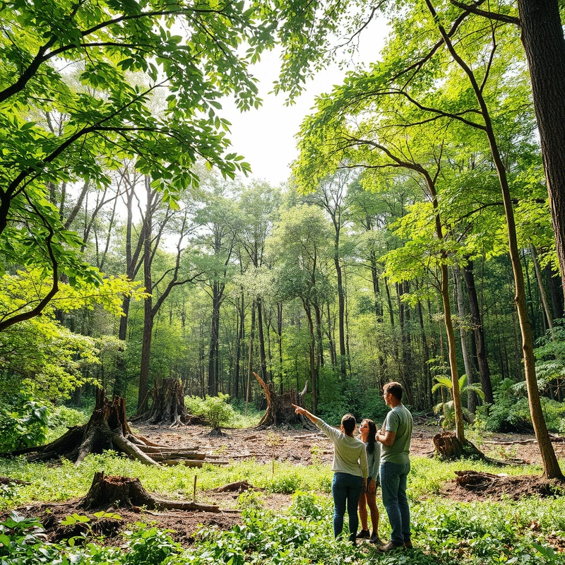 how to raise awareness about deforestation issues