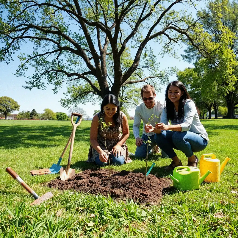 step by step guide to starting a community tree planting project